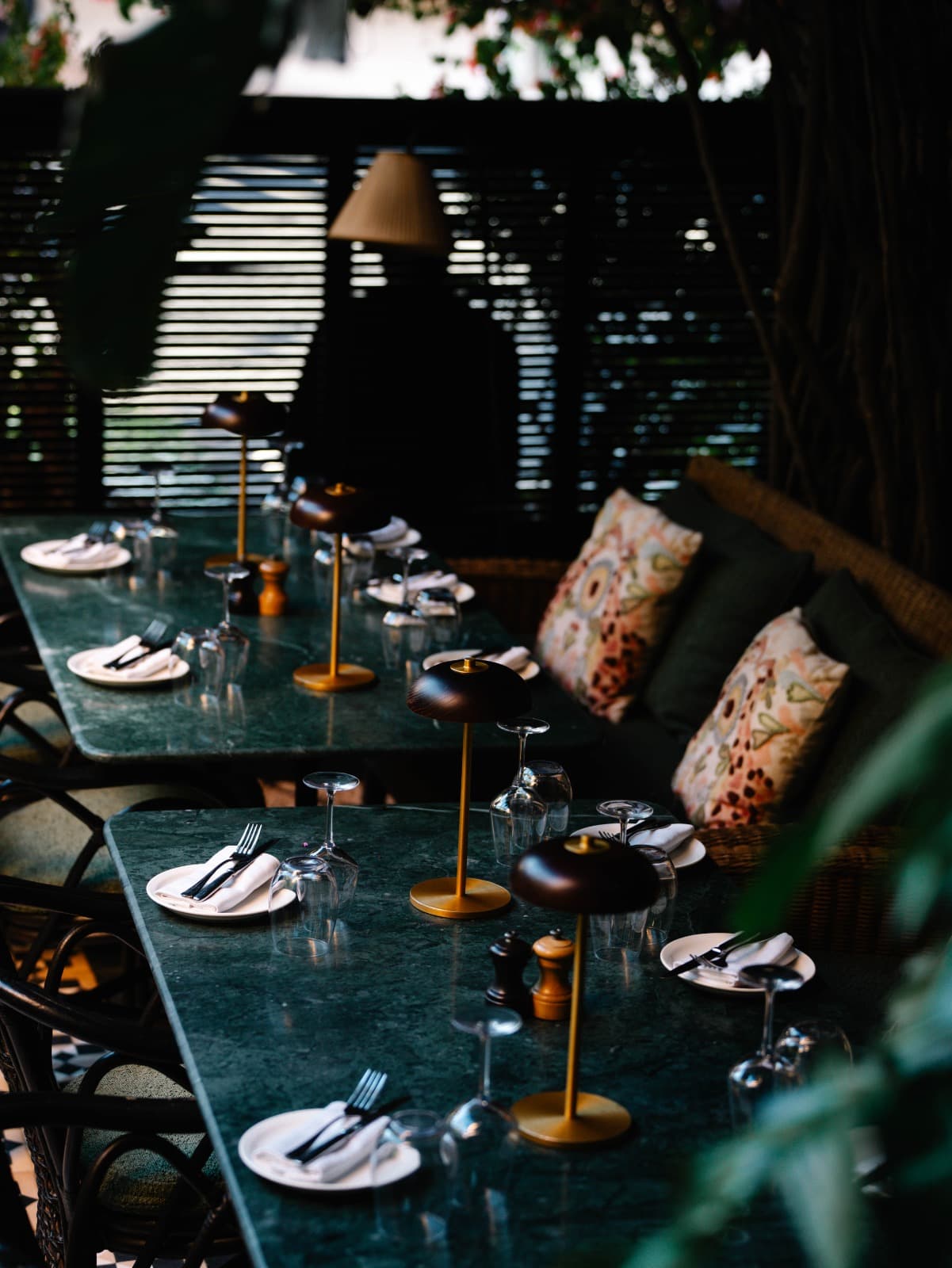 Upscale international restaurant near Guéliz, Marrakech for global guests