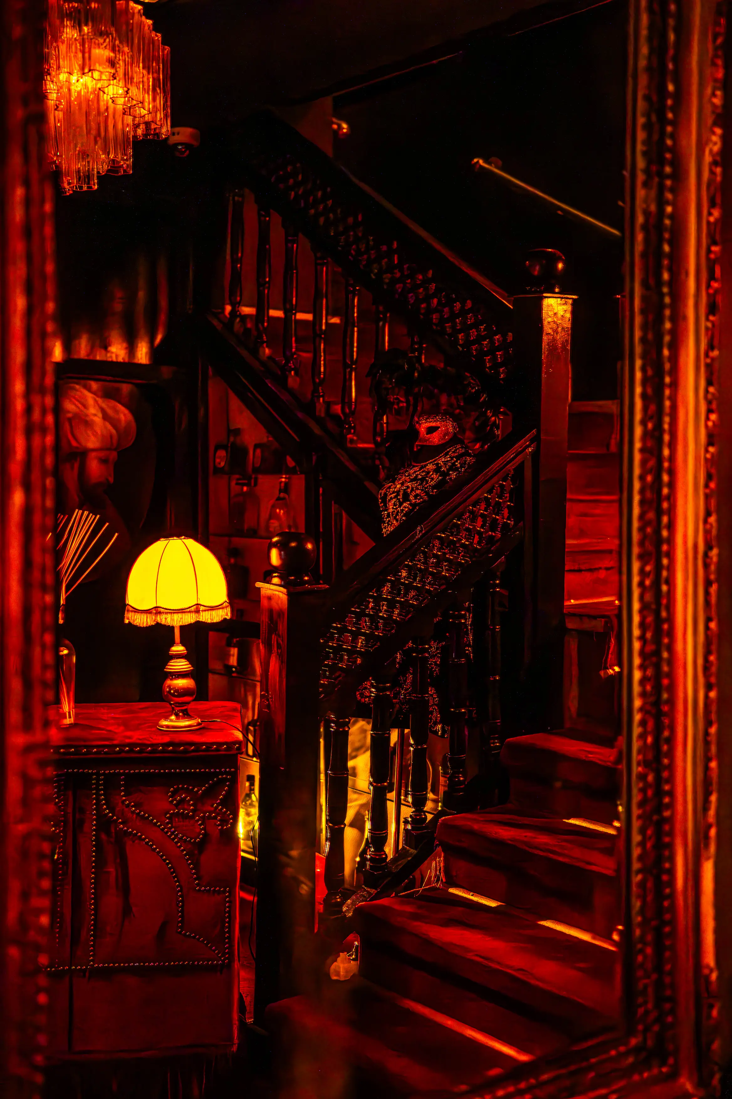 Cocktails créatifs signature servis dans un bar lounge haut de gamme à l'Hivernage, Marrakech.