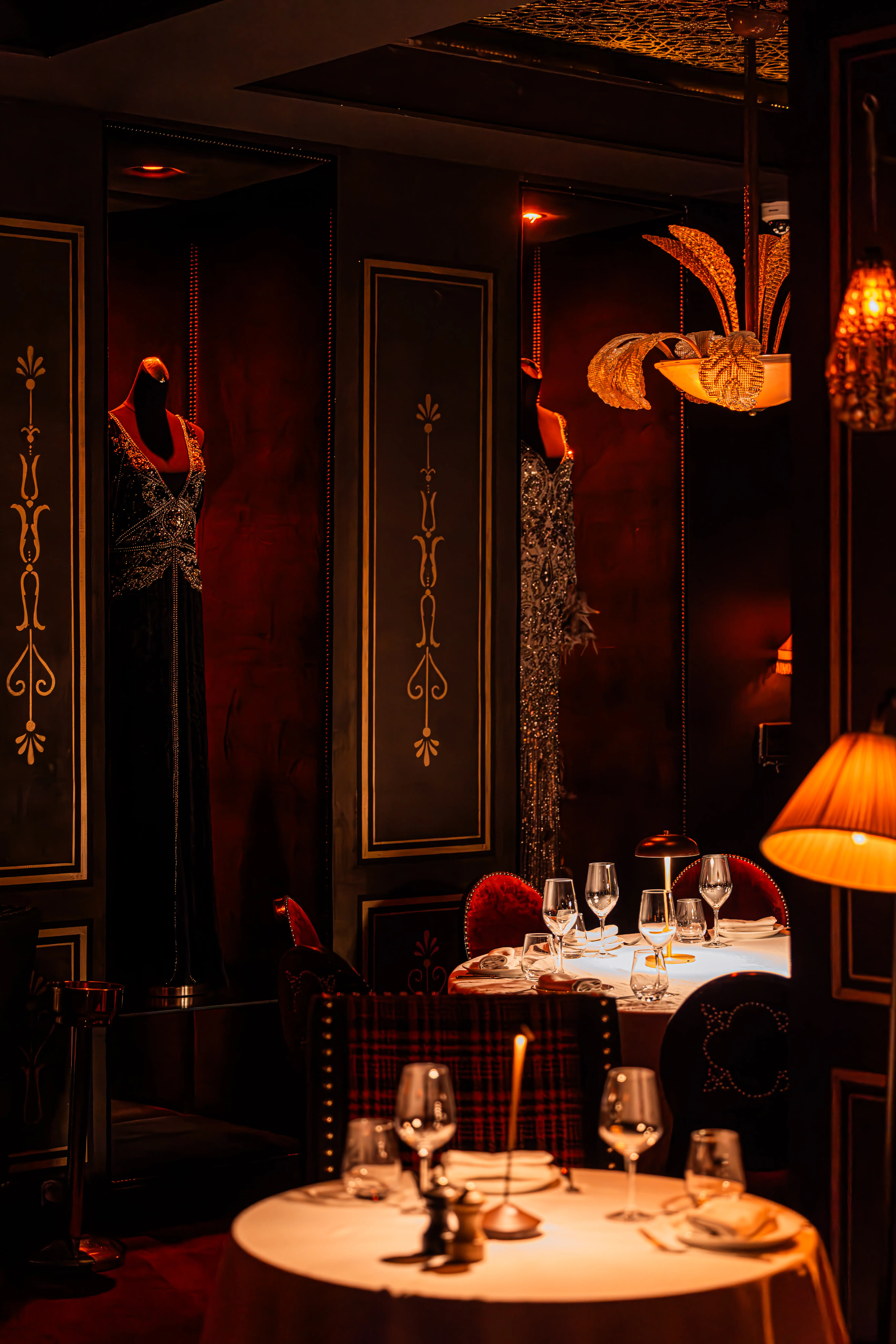 Exquisite international fine dining dishes served at Le Palace Marrakech in the upscale Hivernage district.