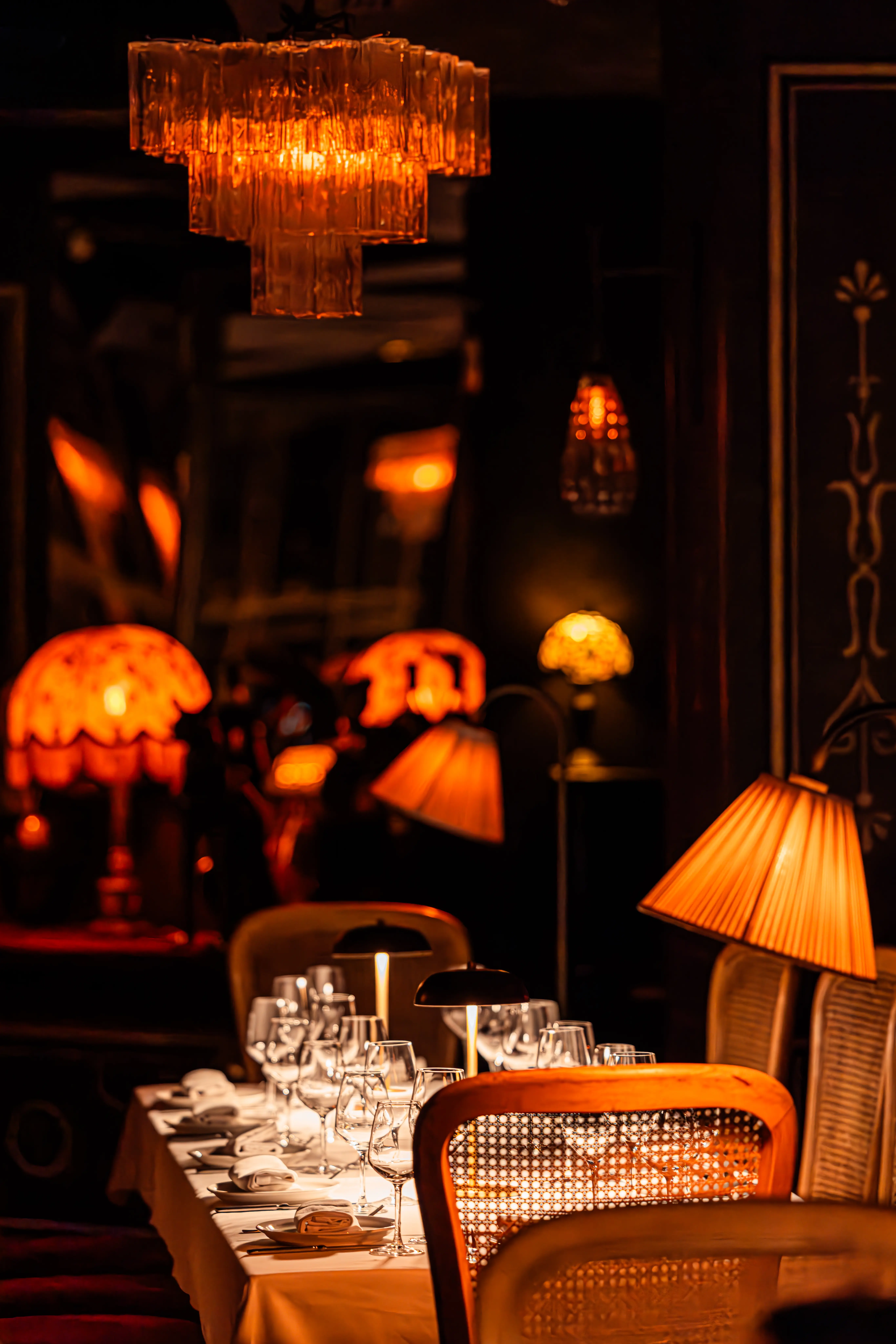 Signature craft cocktail served at Le Palace Marrakech