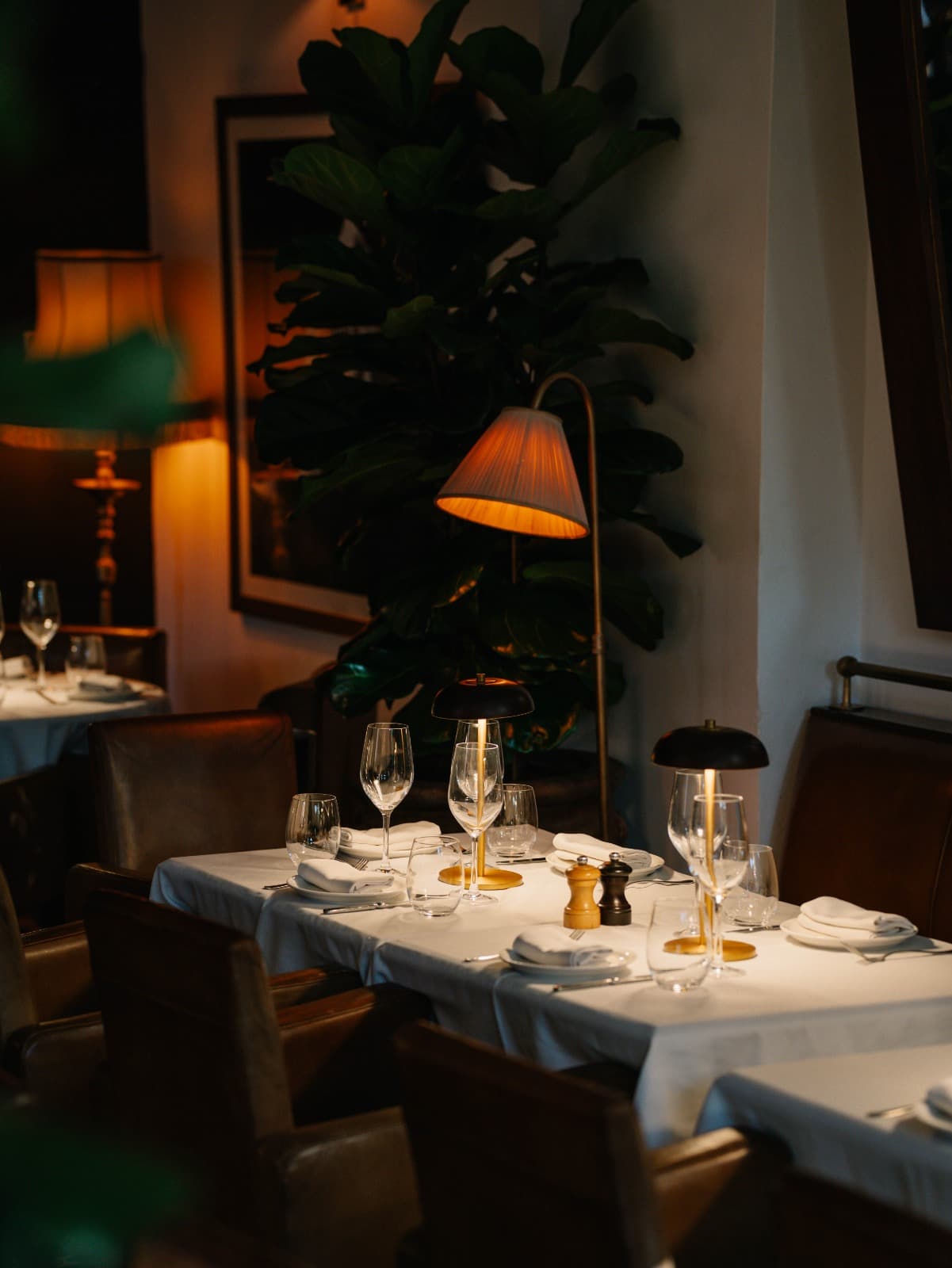 Art Deco architecture and candlelit dining room at Le Palace Marrakech