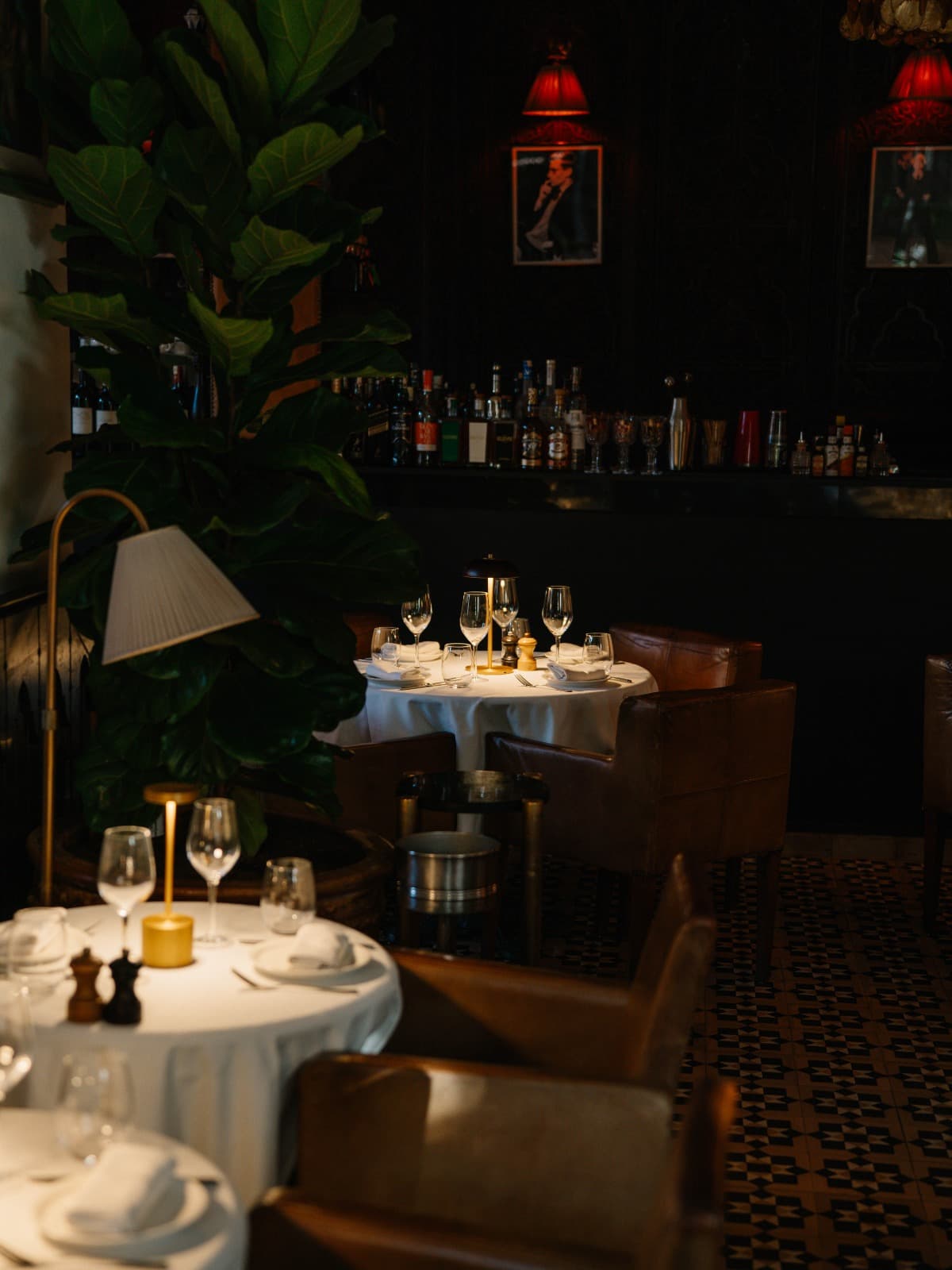 Romantic Art Deco lounge at Le Palace Marrakech